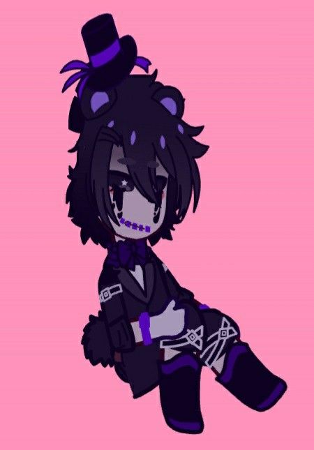 Shadow Freddy Gacha Club, Fnaf Designs, Shadow Freddy, Fnaf Gacha, Fnaf Oc, Club Outfit, Club Outfit Ideas, Fnaf Characters, Free Anime