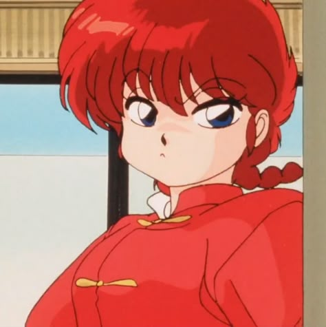 90 Anime Pfp, Silly Anime Pfp, Ranma Pfp, Anime Redraw, Female Ranma, 80s Anime, 90 Anime, Manga Story, Anime Expressions