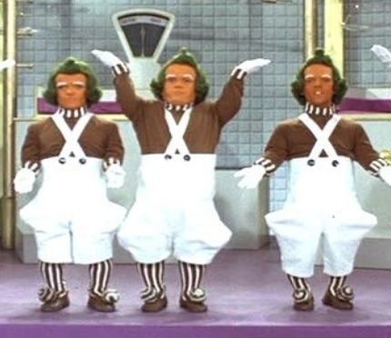 Advertisement Ompa Lumpa, Oompa Loompa Halloween Costume, Oompa Loompa Willy Wonka, Oompa Loompa Costume, Umpa Lumpa, Willy Wonka Party, Oompa Loompa, Book Day Costumes, Halloween Tee Shirts