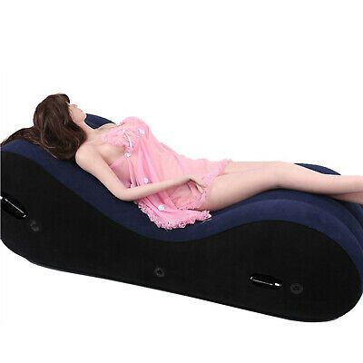 (eBay) Multi-function Sofa Bed Air Cushion Relax Chair Portable Lounger Inflatable Inflatable Sofa Bed, Relax Chair, Relaxing Reading, Inflatable Sofa, Relaxing Chair, Bassinet, Room Kitchen, Flocking, Living Room Kitchen