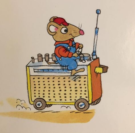 Richard Scarry Busy Town, Busy Town Richard Scarry, Richard Scary, Busy Town, Richard Scarry, Childhood Books, Little Doodles, Fantasy Paintings, Literature Art