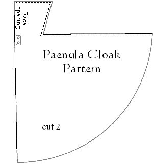 The paenula has been around since the time of the Roman Empire, worn by legionnaires of the era the design lasted well into the high Middle Ages and beyond. The paenula is a hooded-knee length cloak probably made of wool or leather and judging from iconography of the time it seemed to have been some shade of brown or yellowish-brown in color. This cloak is excellent for quests, mild as well as rainy weather and it is also serves as sufficient bedroll while on campaign. Easy Cape Pattern, Fair Clothes, Cape Pattern Free, Greek Festival, Cloak Pattern, Cape Pattern, Empire Romain, The Roman Empire, Hooded Cape