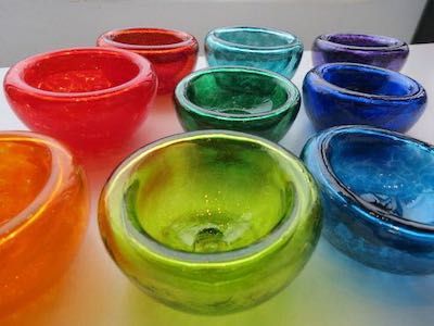 Glassblowing Studio, Pinch Bowls, Glass Floats, Seattle Art, West Seattle, Glass Studio, Creative Stuff, Salt Cellar, Beautiful Color Combinations