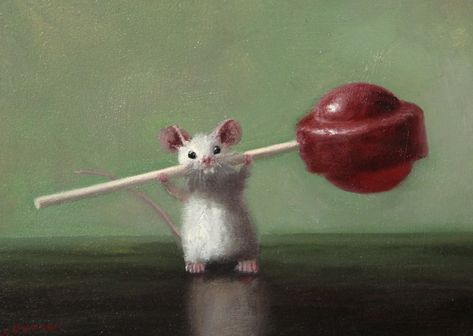 Mice Cartoon, Mouse Paintings, Mouse Aesthetic, Mouse Art, Mouse Paint, Funny Paintings, Pet Mice, Cute Rats, Cute Paintings