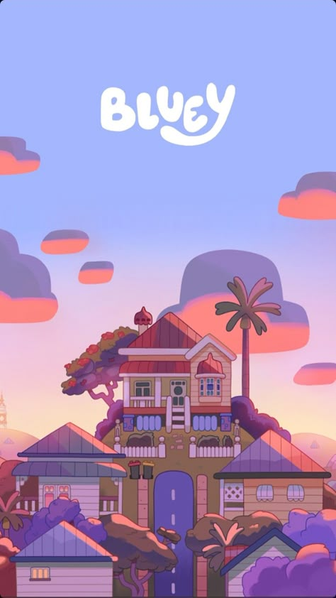 Bluey's House, Bluey Wallpaper, Bingo Funny, Whatsapp Wallpaper Cute, Watch Cartoons, Cartoon Wallpaper Iphone, Pinturas Disney, Iphone Background Wallpaper, Cute Backgrounds