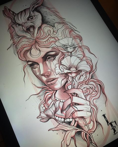 Greek Goddess Tattoo, New Traditional Tattoo, Aphrodite Tattoo, Athena Tattoo, Valkyrie Tattoo, Greek Mythology Tattoos, Goddess Tattoo, Mythology Tattoos, Greek Tattoos