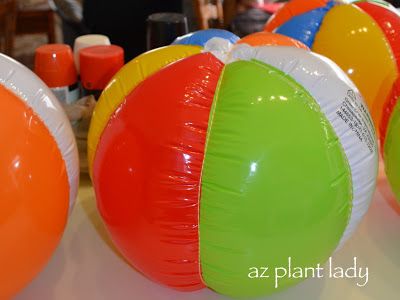 How to Make Your Own Paper Mache Pumpkin - Ramblings from a Desert Garden Papier Mache Pumpkin Diy, How To Make Fake Pumpkins, Fake Pumpkin Decorating Ideas, Pumpkin Person, Paper Mache Mix, Fall Displays, Paper Mache Pumpkins, Decorating For Fall, Annual Halloween Party