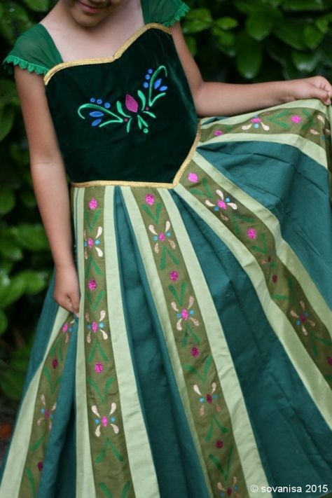 Frozen Anna DIY Disney Princess Costumes — JaMonkey Diy Disney Princess Costumes, Deer Costume Women, Diy Disney Princess Costume, Diy Disney Princess, Princess Anna Costume, Homemade Mermaid Costumes, Anna Coronation Dress, Anna Coronation, Pirate Girl Costume