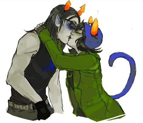 Nepeta X Equius, Nepeta And Equius, Equius And Nepeta, Homestuck Nepeta, Equius Zahhak, Zodiac Cartoon, Nepeta Leijon, Literally Us, True Love Is