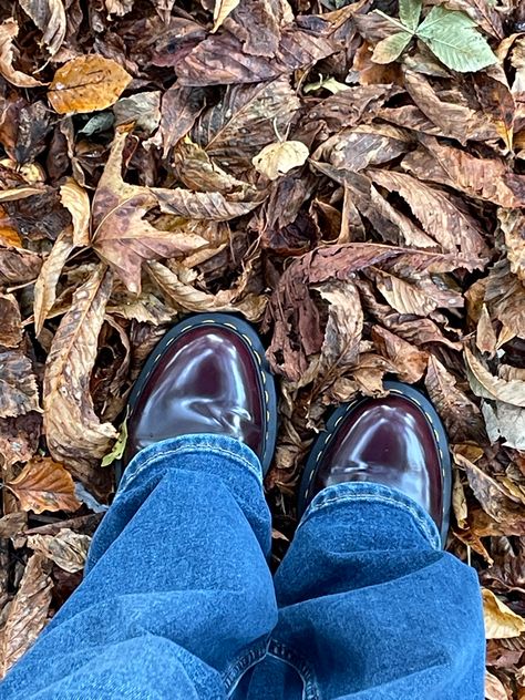 autumn downtown girl dark academia doc martens Cherry Red Docs Outfits, Cherry Red Docs, Cherry Red Doc Martens, Red Docs, Red Doc Martens, Downtown Girl, Doc Martens, Cherry Red, Dark Academia