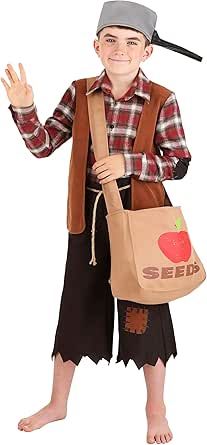 Johnny Appleseed Costume, Pioneer Costume, American Folklore, Fun Costumes, Johnny Appleseed, Faux Suede Vest, Women Costumes, Apple Trees, Suede Vest