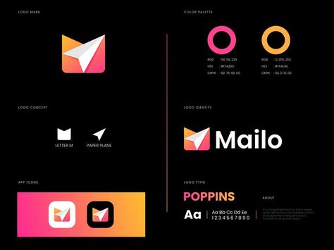 Mail Logo Design, Mail Logo, Logo Gradient, App Screenshots, Logo Design Modern, Logo Professional, Gradient Logo, Logo Letter, Logo Modern