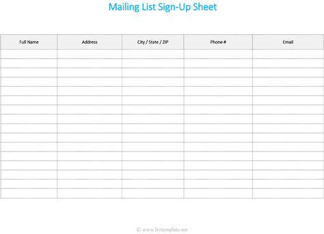 Permalink to Free Printable Mailing List Template for Word Mailing List Template, Email List Template, Hundreds Chart Printable, Free Email Templates, Starting Small Business, Contact Sheet, Work Anywhere, Face Template, Essay Outline