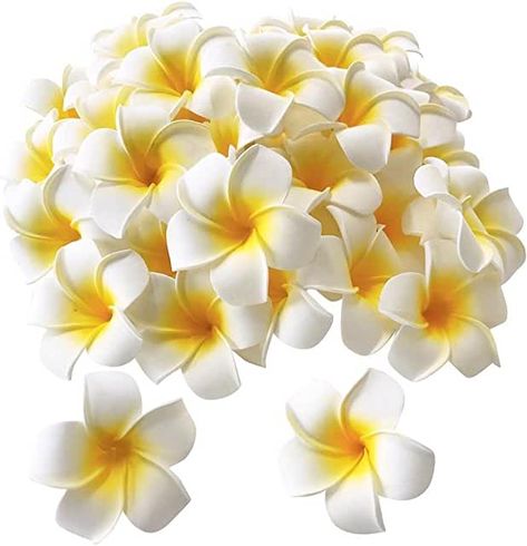 Amazon.com.au: Wedding Decor Flores Plumeria, Diwali Decoration Items, Diy Flores, Fleurs Diy, Plumeria Flowers, Geode Art, Floating Flowers, Home Wedding Decorations, Hawaiian Flowers