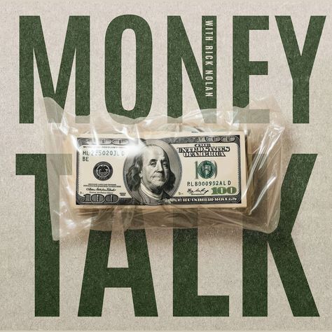 Money talk instagram post template | premium image by rawpixel.com / dunno design lab Instagram Post Ideas Graphic Design, Dollar Bills Aesthetic, Money Poster Design, Podcast Poster Design, Stock Exchange Design, Money Album Cover, Money Graphic Design, Money Texture, Dollar Poster