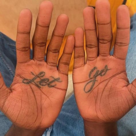 Let God Holding Hand Tattoo, Tattoo On Side Of Hand, Lauryn Hill Tattoo, Let It Go Tattoo, Hill Tattoo, Skin Hand, Lauryn Hill, Side Tattoos, 1 Tattoo