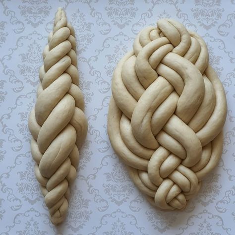 Challah Braiding Artistry: Tips from The Challah Prince Challah Bread Shapes, Challah Bread Photography, Challah Bread Designs, Braided Challah Bread, Diy Challah Cover, Stuffed Challah Bread Recipe, Braiding Challah Bread, 6 Strand Challah Braid, Challah Braiding Tutorials