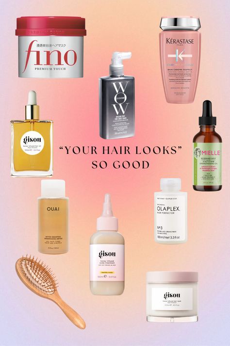 Hair Products Straight Hair, Hair Care Straight, Japanese Hair Care, Blonde Hair Care, Healthy Hair Routine, Hair Growing Tips, Healthy Skin Tips, Hair Advice, Short Hair Tutorial