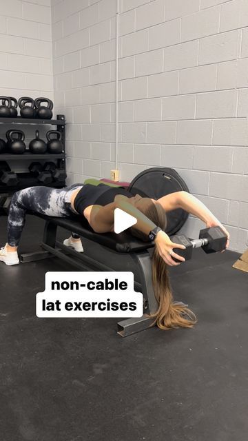 movewell health | chatt on Instagram: "We’ve gotten a few questions about how to strengthen your lats if you don’t have access to cables! These two exercises will be a staple for you 🤌🏼  Your lats are a big ole muscle - and incredibly important! They connect from your humerus (arm bone) all the way down to your spine in your lower back.   Functionally, they help you pick up heavy things, open doors, and maintain good posture. Aesthetically, they can help give you that hourglass ⌛️ shape if you want your waist to appear smaller.   Most traditional cable lat exercises CAN be easily replicated at home with resistance bands! Pull ups are also a great tool for lat strength without cables. If you’re not there yet, go check out our videos on progressions to get your first pull up.   #armworkout Lat Pulldown Exercises For Women, Lat Exercises For Women, Cable Straight Arm Pull Downs, Single Arm Lat Pull Down, Cable Lat Pull Down, Lat Pull Down Variation, Lat Exercises, Arm Bones, Lat Pulldown