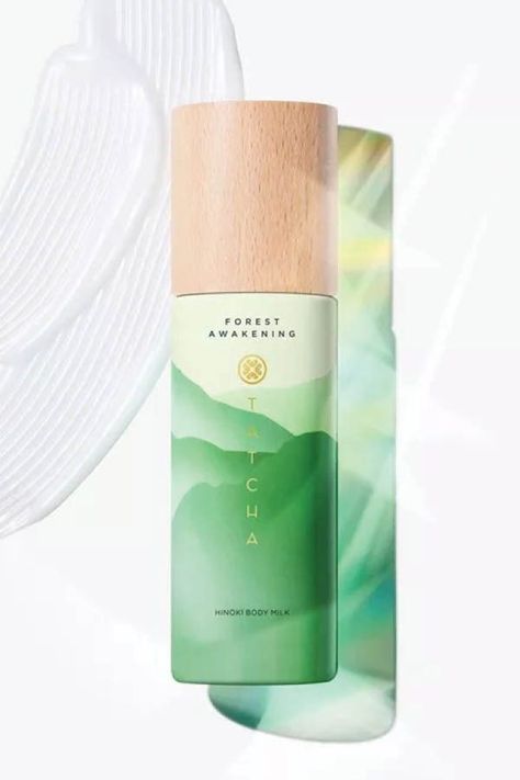 Tatcha's Forest Awakening Body Care Collection is inspired by Japanese forest bathing. Get the details on this soothing and relaxing collection here. #beauty #skincare #skincaretips Japanese Beauty Products, Japanese Skincare Packaging, Skin Care Tatcha, Japanese Moisturizer, Best Japanese Skincare, Japanese Body Lotion, Japan Sakura Skincare, Japanese Skincare, Plant Based Skincare