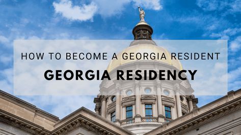 Moving To Georgia, College Tuition, Income Tax Return, Georgia On My Mind, Georgia State, Public Records, University Of Georgia, Birth Certificate, Public School