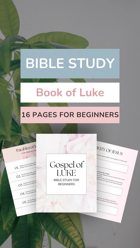 Book of Luke Summary and Bible Study for Beginners - Lift Your Name Bible Study For Beginners, Luke Bible, Book Of Luke, Bible Summary, Bible Study Template, Parables Of Jesus, Bible Studies For Beginners, Miracles Of Jesus, Bible Study Books