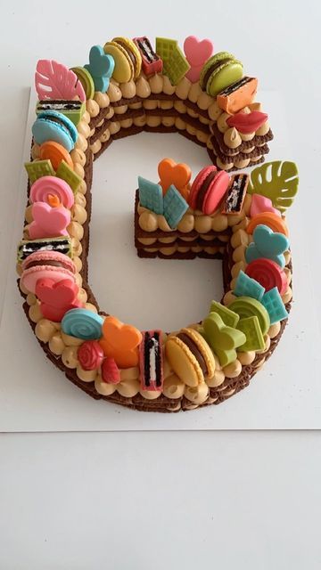 Cake Lettering, Letter Cake, The Golden Ratio, Golden Ratio, Letter G, The Divine, Aesthetically Pleasing, The Golden, Sugar Cookie