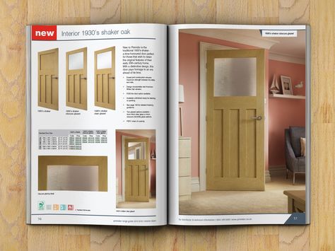 Door Catalog Design, Catalog Design, Locker Storage, Doors, Branding Design, Print Design, Furniture, Home Decor, Design