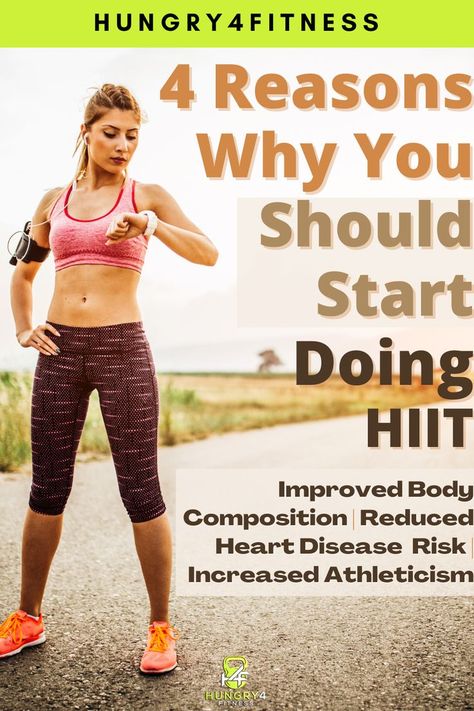 A woman completing a HIIT workout. Hiit Running, Hiit Benefits, Body Composition, Burn Calories, Body Fat, Fitness Training, Fat Burning, Fat Loss, Disease