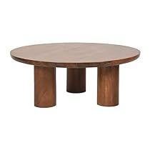 Scandi Coffee Table, Functional Living Room, Scandinavian Coffee Table, Scandinavian Farmhouse, Pedestal Coffee Table, Round Wood Coffee Table, Into The Wood, Living Room Essentials, Home Coffee Tables