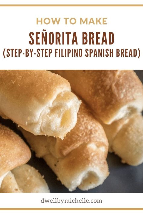 Philippine Sweet Bread, Ensaimada Recipe Filipino, Spanish Sweet Bread, Senorita Bread Recipe Filipino, Star Bread Recipes Filipino, Spanish Rolls Filipino, Pinoy Breads Filipino Recipes, Masa Bread Recipe, Bread Flour Recipes Easy