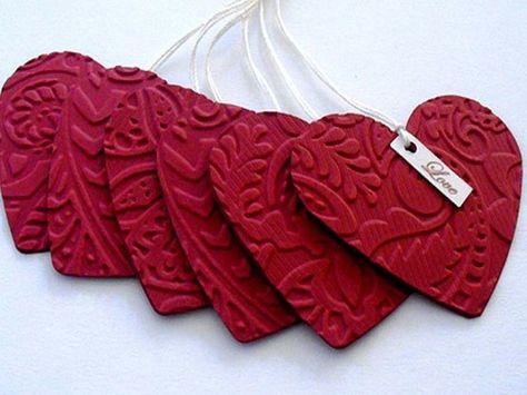 Folding Origami, Heart Tag, My Funny Valentine, Mini Heart, Kirigami, Heart Gifts, Valentine Crafts, Card Tags, Christmas Tag