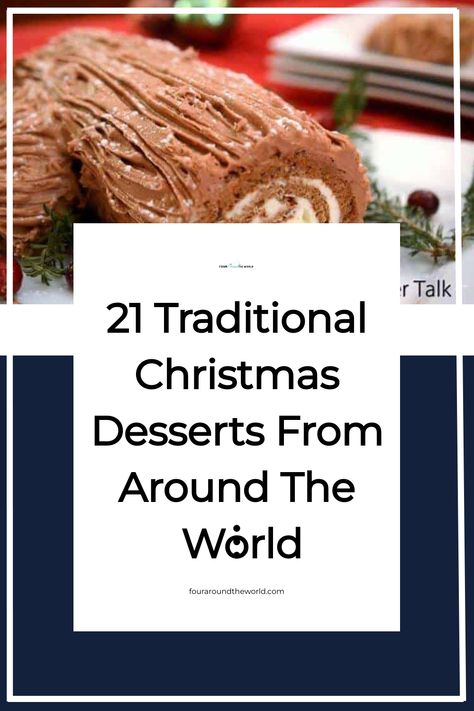 Discover some of the most delicious traditional Christmas desserts from around the world to bring international flavours to your next festive feast. Cakes From Around The World, Traditional Russian Christmas Desserts, Dessert From Around The World, Brazilian Christmas Traditions, Christmas Recipes From Around The World, Christmas Desserts From Around The World, Christmas Dinner Around The World, Christmas Food From Around The World, Belgium Desserts