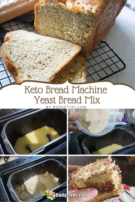 keto bread machine yeast bread mix #ketofam #nocarbs #mealplan #ketomeals #ketodiet #follow #ketoadapted #cook  
ketofriendly #recipes Keto Breadmaker Bread, Keto Bread In Bread Machine, Keto Bread Recipes For Bread Machine, Almond Flour Bread Machine Recipes, Low Carb Bread Machine Recipes, Keto Bread Machine Recipes, Yeast Bread Machine Recipes, Bread Machine Yeast, Gluten Free Bread Machine