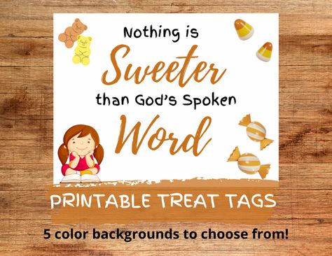 Christian Halloween Treats, Bible Tracts, Autumn Treats, Halloween Treat Tags, Trunk Or Treat Ideas, Christian Halloween, Candy Grams, Teacher Helper, Color Backgrounds