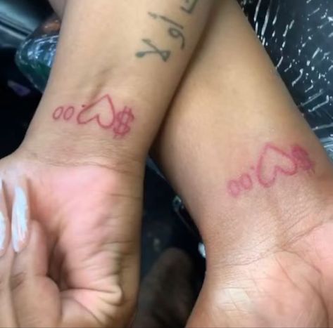 W A Y S Tattoo Red, Wrist Tattoo Designs, Pretty Hand Tattoos, Tasteful Tattoos, Pretty Tattoos For Women, Red Ink Tattoos, Tattoos For Black Skin, Dope Tattoos For Women, Red Tattoos