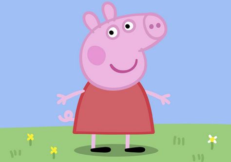 FAMILIA PIG Peppa Pig es una cerdita. Tiene 4 años. Siempre lleva su vestido rojo a juego con sus zapatos negros o, si llueve, sus bo... Acedima Aesthetic, Peppa Pig Painting, Peppa Pig Imagenes, Bolo Da Peppa Pig, Peppa Pig Decorations, Pig Png, Pig Girl, Pig Illustration, Whatsapp Wallpaper Cute