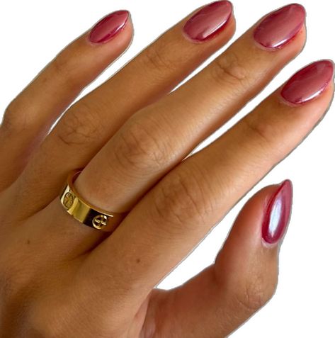 Red Chrome Almond Nails, Res Nails, Chrome Almond Nails, Classy Simple Nails, Chrome Almond, Red Chrome Nails, Red Chrome, Chrome Nails Designs, Cute Simple Nails