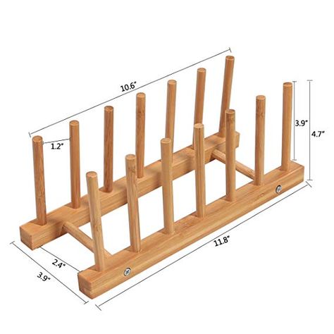 Wood Plate Stand, Ikea Bamboo Plate Holder, Wooden Plate Rack The Home Depot, Wooden Dish Rack, Bamboo Dish Rack, Kitchen Wall Art Diy, Kitchen Sink Shelf, Bamboo Dishes, Dish Drying Rack