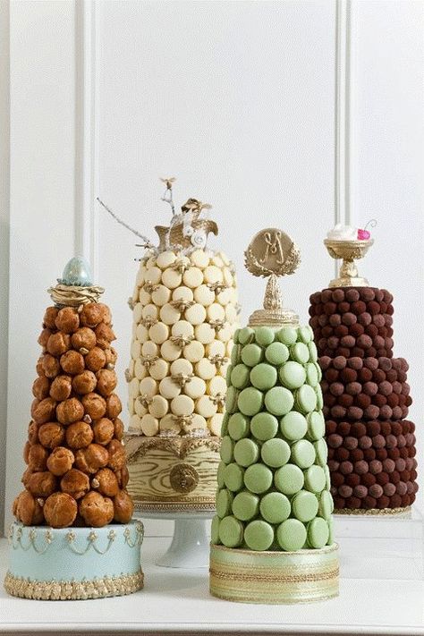 ...why have just one!...Cake Opera Co Macaroon Cake, Macaron Tower, Macaron Cake, French Macaroons, Torte Cupcake, Wedding Cake Table, Monkey Bread, Cakepops, Wedding Food