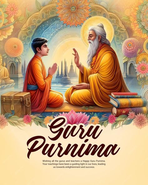 Teachers Day Social Media Post, Happy Guru Purnima Images, Guru Purnima Wishes, Hindu Names, Small Buddha Statue, Old Song Download, Happy Guru Purnima, Beautiful Birthday Wishes, Sai Baba Hd Wallpaper