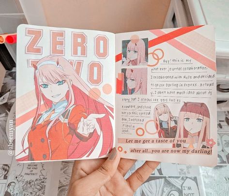 Anime Journal Anime Journal Ideas, Anime Scrapbook, Homemade Journal, Journal With Me, Anime Journal, Kpop Journal, Cute Disney Pictures, Cute Journals, Diary Ideas