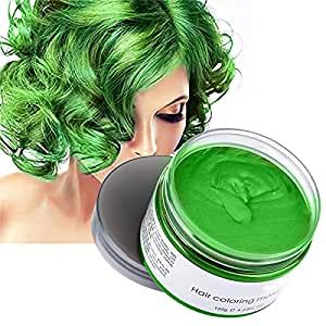 Pomades Disposable Natural Hair Strong Style Gel Cream Hair Spray,Instant Hairstyle Mud Cream for Party, Cosplay, Masquerade Hair Color Wax, Diy Hair Dye, Pomade Style, Dyed Hair Purple, Temporary Hair Dye, Diy Hair Color, Lighter Hair, Strong Style, Change Hair