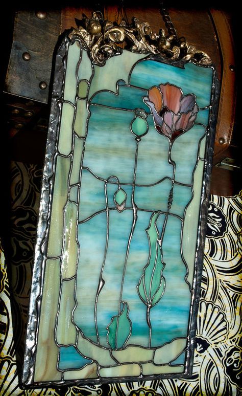 Glass Window Art Ideas, Stained Glass Art Flower, Stained Glass Mirror Patterns, Stained Glass Mosaics, Stained Glass Patterns Art Deco, Stained Glass Panels Patterns, Stained Glass Mirrors, Stained Glass Inspiration, Art Nouveau Stained Glass Patterns