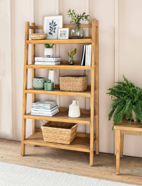 Ashwell Shelving Unit Natural | Garden Trading Reclaimed Pine, Practical Storage, In The Bedroom, Kave Home, Office Storage, The Bedroom, Organization Bedroom, Stylish Storage, Shelving Unit