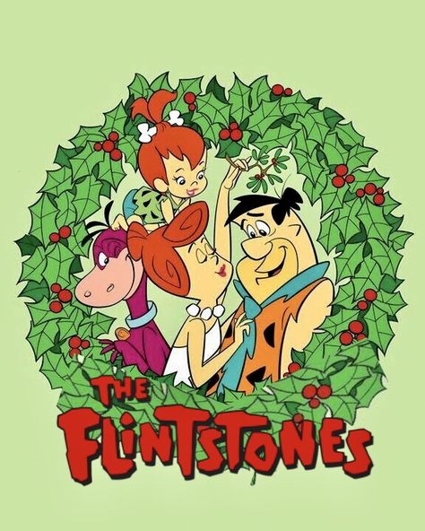 Hanna-Barbera The Flintstones Flintstone Christmas, Flintstone Cartoon, Tv Photo, Fred Flintstone, Hanna Barbera Cartoons, Old School Cartoons, The Flintstones, Cartoon Photo, Classic Cartoon Characters