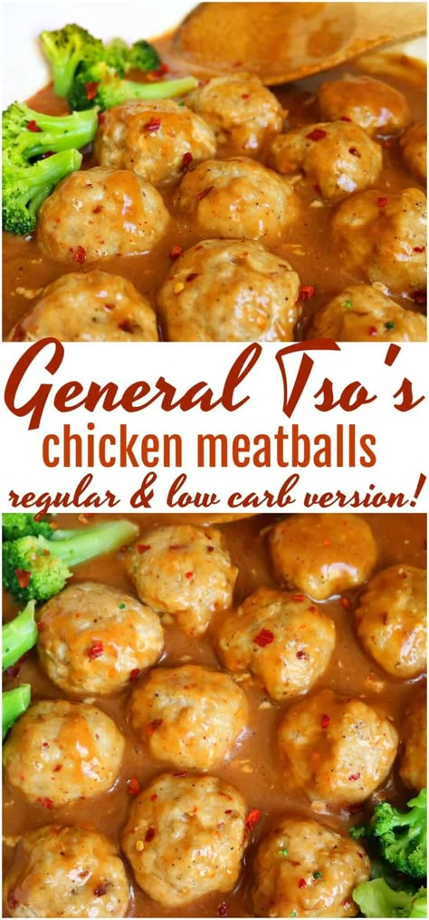 Tso Chicken, General Tso Chicken, Mapo Tofu, Ground Chicken Recipes, Boiled Egg Diet Plan, General Tso, Low Carb Diet Recipes, Chicken Meatballs, Minced Meat