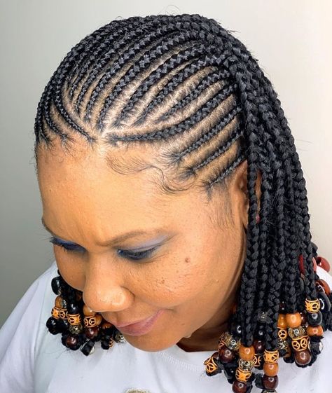 50 Jaw-Dropping Braided Hairstyles to Try in 2020 - Hair Adviser Hairstyles For Adults, Best Braid Styles, Natural Braided Hairstyles, Natural Braids, Bob Braids, African Hair Braiding Styles, Braided Cornrow Hairstyles, Quick Braided Hairstyles, Hairstyles Braided