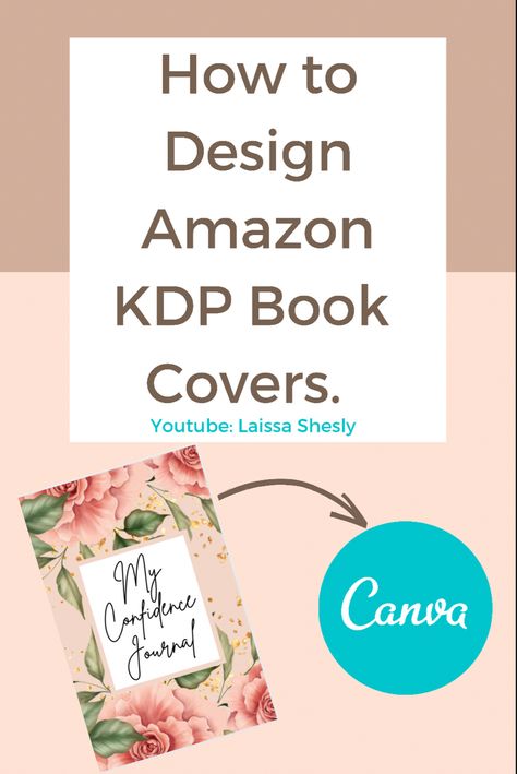 Design no content book covers for amazon KDP using canva. Amazon Kdp Niches, Content Journal, Kdp Niches, Create Journal, Kdp Publishing, Amazon Kindle Direct Publishing, Amazon Book, Journal And Planner, Book Cover Template