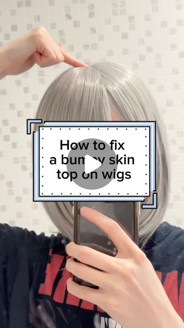 Alex on Instagram: "I recently received a new wig and used my chance to make a little video on how i deal with a situation like this. My Sephiroth wig had this exact same problem, so i had to figure out ways and this one worked the best! 

Generally i’ve had this issue with both the circle top and the wider one that splits in the middle wigs, luckily there is a way to fix it so it lays flat and beautiful! 

P.s. - Make sure your wig head is wrapped in a plastic wrap so the glue that bleeds through doesn’t stain or get stuck with the wig to the wig head! 

Either way - hope this comes useful and thank you once more for your kind comments and support! ♥️ 

#cosplaywigtutorial #wigtutorial #cosplaywig #cosplaytips #cosplayhack #cosplaytutorial #cosplaywigstyling #wigtutorial" Cosplay Wig Tutorial, Circle Top, Wig Head, Cosplay Tutorial, Cosplay Tips, Use Me, Middle Parts, Plastic Wrap, The Circle